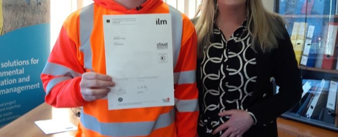 Presentation, ILM apprenticeship Certificate